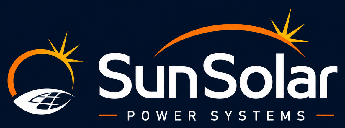 SunSolar Power Systems wordmark logo
