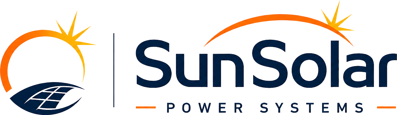 SunSolar Power Systems horizontal logo